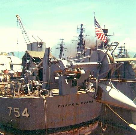 The Collision – USS Frank E. Evans Association