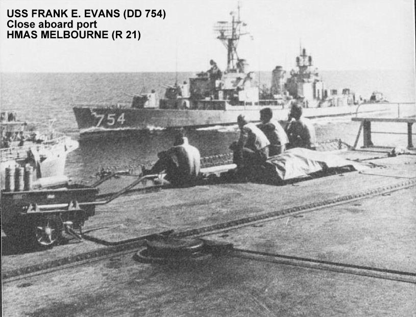 1969 Last Known Picture – USS Frank E. Evans Association